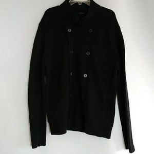 Projek Raw Mens Sweater Cardigan Doublebreasted XL